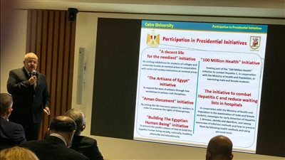 إكسبو دبي 2020.. الخشت يستعرض تطور منظومة التعليم والبحث العلمي بجامعة القاهرة