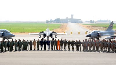 القوات الجوية المصرية والهندية تنفذان تدريبا مشتركا | صور