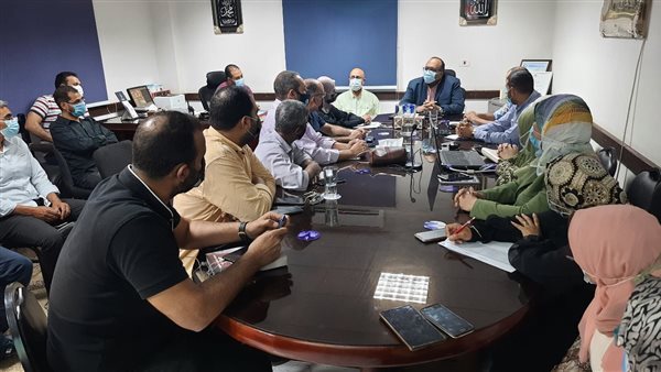 اجتماع مسؤولي قطاع