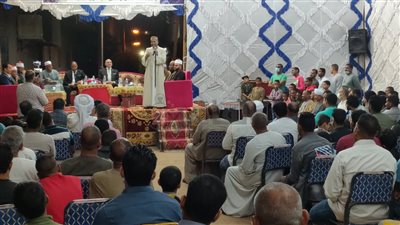  ابتهالات ومدائح نبوية في حفل زناقطة الأقصر بالمولد النبوي | فيديو