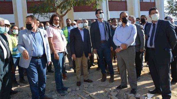 محافظ المنيا يتفقد