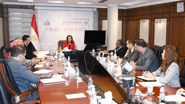 وزيرة التخطيط تلتقي