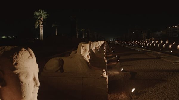 طريق الكباش بعد تطويره