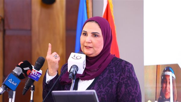 وزيرة التضامن الأجتماعي