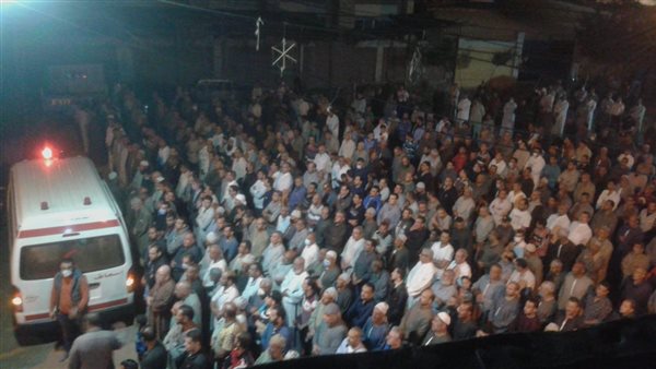 تشيع جثمان زوجين