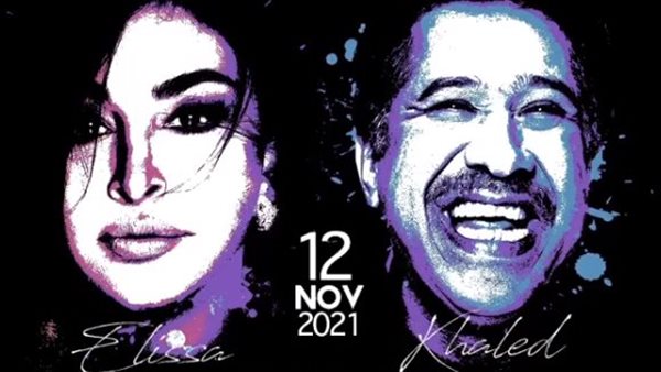 بوستر حفل إليسا والشاب