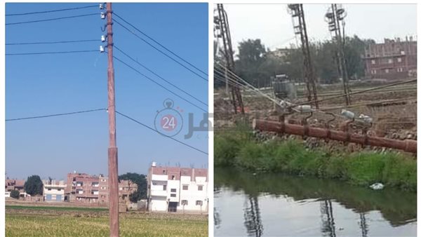 عامود الكهرباء قبل