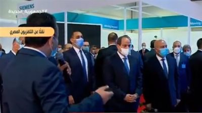السيسي يتفقد معرض النقل الذكي واللوجيستيات | فيديو