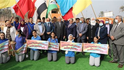 محافظ الجيزة يفتتح مدرسة مبروك غطاطي الرسمية للغات بحي الهرم
