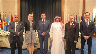 بدء فعاليات المؤتمر الدولي بشأن دور أجهزة النيابة العامة في مكافحة الجرائم عبر الوطنية | صور 