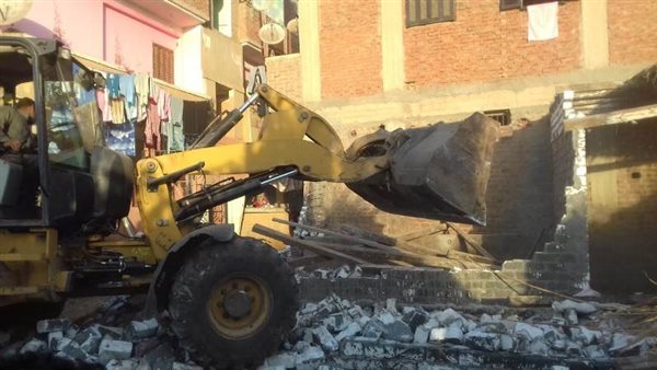 إزالة تعديات بالمنوفية