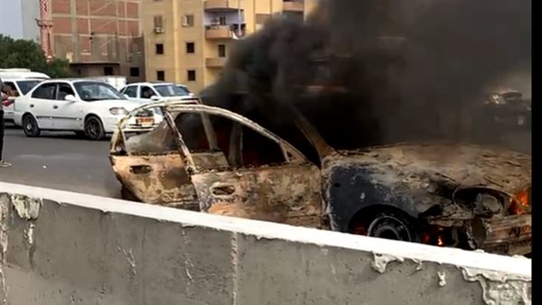 السيارة الحريق