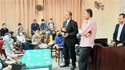 الميثاق الأخلاقي للطالب الجامعي.. ندوة كلية التكنولوجيا والتعليم بجامعة حلوان