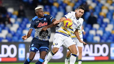 نابولي يتعادل مع هيلاس فيرونا بالدوري الإيطالي