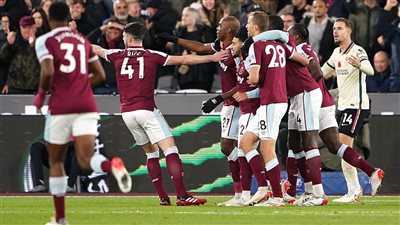 أهداف مباراة ليفربول ووست هام اليوم 2-3 في الدوري الإنجليزي 2021 (فيديو)