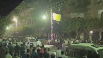 تشييع جثمان غريق بنها عقب 3 أسابيع من البحث عن الجثة | صور وفيديو