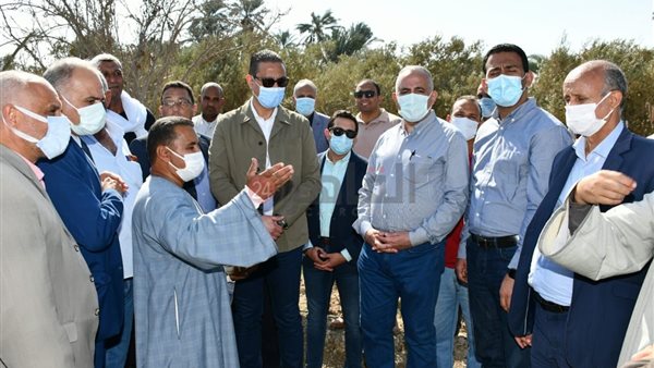 وزير الزراعة في الفيوم