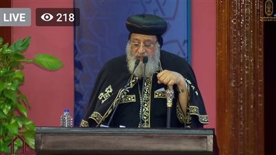 البابا تواضروس من احتفال بيت العائلة: الدين للديان والوطن للجميع