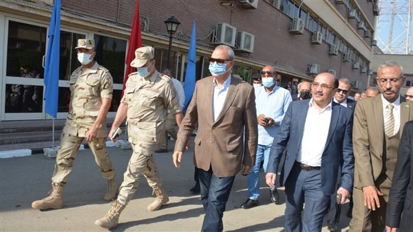 محافظ القليوبية خلال