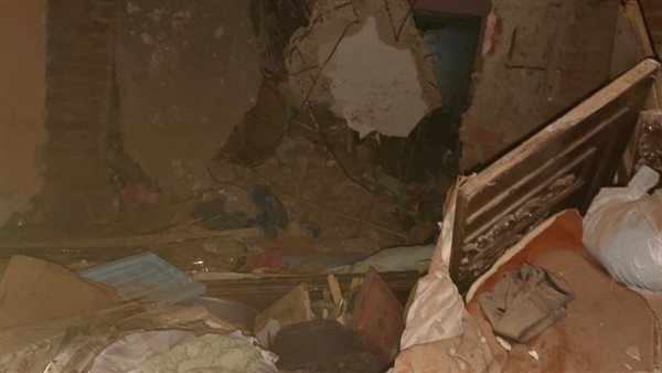 جانب من أثار الأنفجار