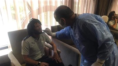 مسحة كورونا لمحمد صلاح والنني بعد الانضمام لمنتخب مصر