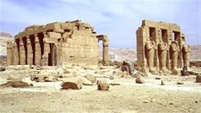  المعبد الجنائزي للملك رمسيس الثاني.. تعرف على الرامسيوم بالأقصر 