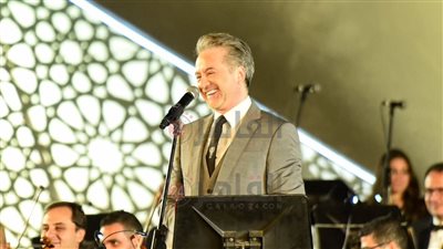 أهدى مصر كل القصايد.. لقطات من حفل مروان خوري بالموسيقى العربية |صور