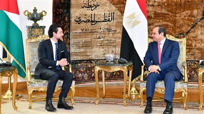  السيسي يشيد بقوة العلاقات التاريخية بين مصر والأردن