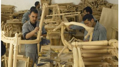 المركزي للتعبئة العامة والإحصاء: 0.9% قيمة انخفاض صادرات الأثاث خلال أغسطس 2021