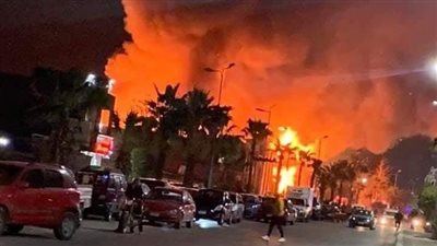 السيطرة على حريق في قاعة أفراح بالإسماعيلية 