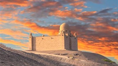 ضريح الأغاخان أبرز الأعمال المستوحاة من المقابر الفاطمية.. تعرف على سر الوردة الحمراء 