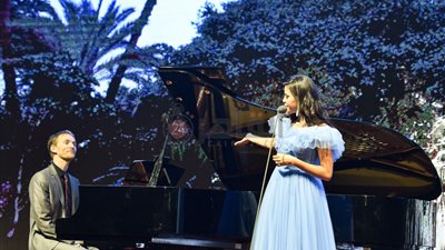 فاطمة سعيد تتألق بمهرجان متحف قصر المنيل للموسيقى الكلاسيكية