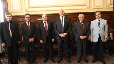 وزير الزراعة: تكثيف التعاون مع إيكاردا لـ استنباط أصناف جديدة لمحاصيل القمح والفول