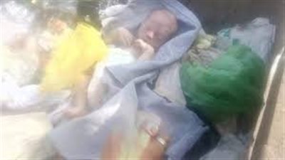 العثور على جثة طفل حديث الولادة وسط القمامة ببورسعيد