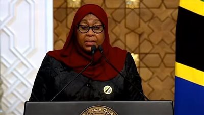 رئيسة تنزانيا: نجاح المشاريع التنموية في مصر درس مُستفاد لنا