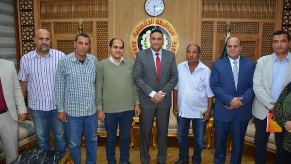 لقاء محافظ الدقهلية