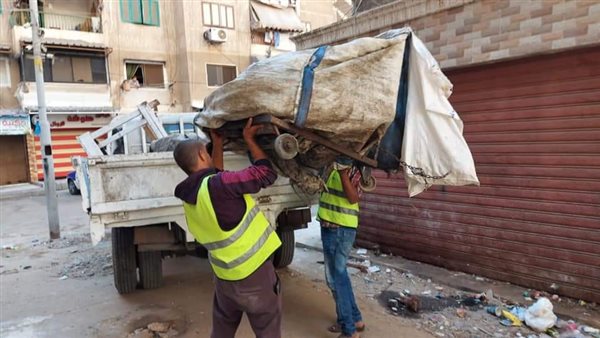 جمع القمامة في مدينة