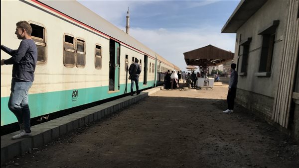 القطار أثناء تعطله