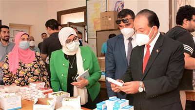 قوافل جامعة طنطا الطبية توقع الكشف على 1659 مواطنًا بالبحيرة