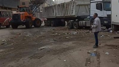 رفع 1380 طن قمامة في شبرا الخيمة 