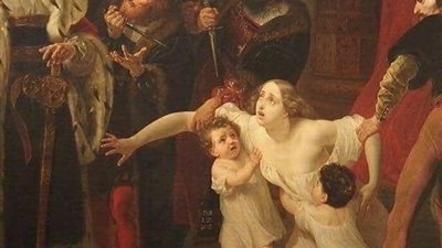 أسطورة الحب والجنون.. لوحة غرام وانتقام للرسام كارل بارلوف