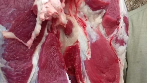 ضبط لحوم مذبوحة خارج