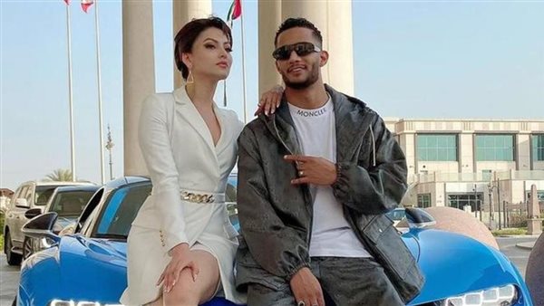 محمد رمضان مع ملكة