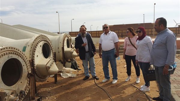 زيارة وفد وزارة التخطيط