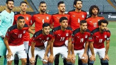 منتخب مصر يخوض مباراة الجابون بزيه الأساسي