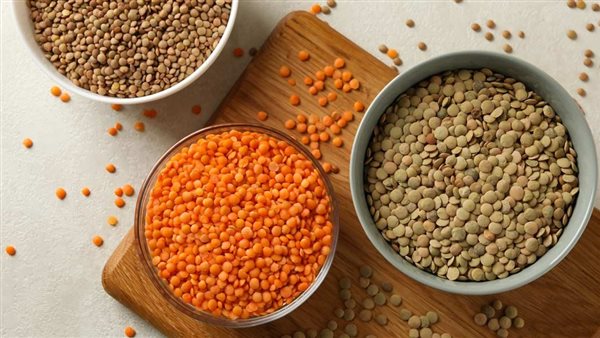 العدس بأنواعه