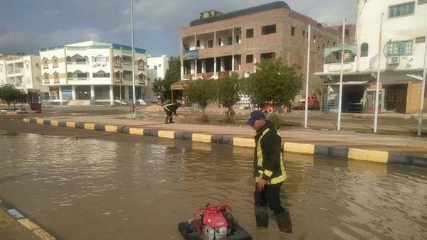 تراكم كبير للمياه