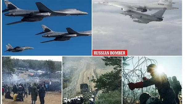 الأزمة الحدودية والطائرات