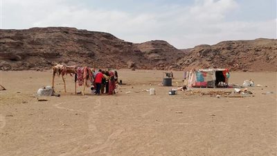 استقرار حالة الطقس بحلايب وشلاتين عقب سقوط أمطار غزيرة | صور