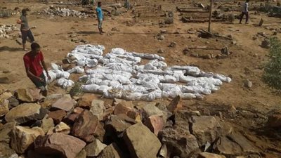 في مشهد صادم.. السيول تجرف عشرات الجثث من مقابر الشلال بأسوان | صور